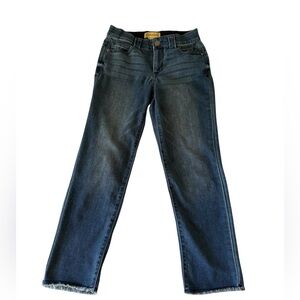 {Democracy} Straight-Leg Jeans Size 4 Medium Wash